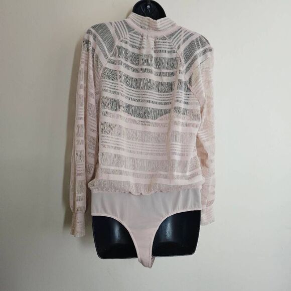 BCBGMAXAZRIA Turtleneck Knit Bodysuit - Picture 7 of 12